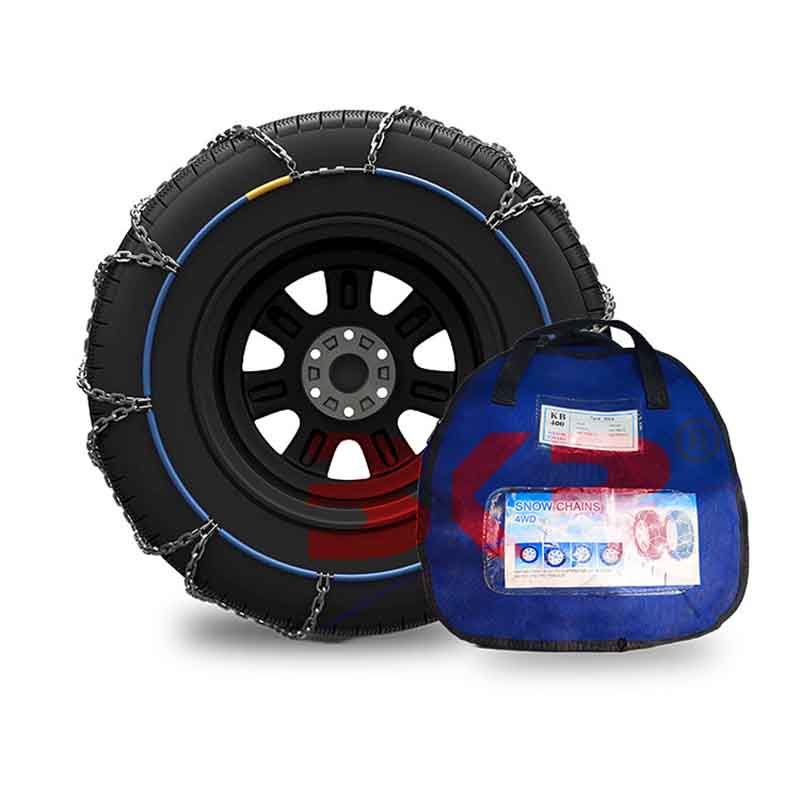 BKR Snow Chain Carbon Steel 16mm for Bolero, Sonet GTX, MG Hector, Toyota Hyryder, Invicto, Bolero Pickup, Elevate,Grand Vitara, Tempo, Accord also for 15" - 16" & 17" Tyres- FREE 2 bungee ropes with 1pair of gloves CA0148/400