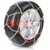 BKR Snow Chain 1 pair (2pc in each pair) Carbon Steel 12mm for Alto800, K10, Eon, also for 12" to 13" Tyres- FREE 2 bungee ropes with 1pair of gloves CA0075/KN20
