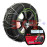 BKR Snow Chain 1 pair (2pc in each pair) Carbon Steel 12mm for Alto800, K10, Eon, also for 12" to 13" Tyres- FREE 2 bungee ropes with 1pair of gloves CA0075/KN20