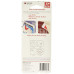 VELCRO® Brand Thin Clear Fasteners  91327 ( 3 1/2in x 3/4in , 4 strips)