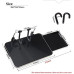 BKR Multi-Functional Car Seat Back & Steering Wheel Tray – Foldable Laptop Desk, Dining Table, and Cup Holder for Ultimate Travel - CA0074Convenience-