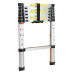 BKR® Exclusive Telescopic Foldable Aluminum Ladder 2M – Lightweight, High-Strength, Compact & Portable