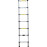 BKR Exclusive Double-Sided Telescopic Foldable Aluminium Ladder – 2m Height, Lightweight & Durable -HM0189