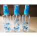 BKR Jagan Hardware 100ml Cute Bear and Floral Fine Mist Spray Bottles – Refillable Mini Perfume and Sanitizer Bottles Set of 3 for Travel and Everyday Use - TR0015
