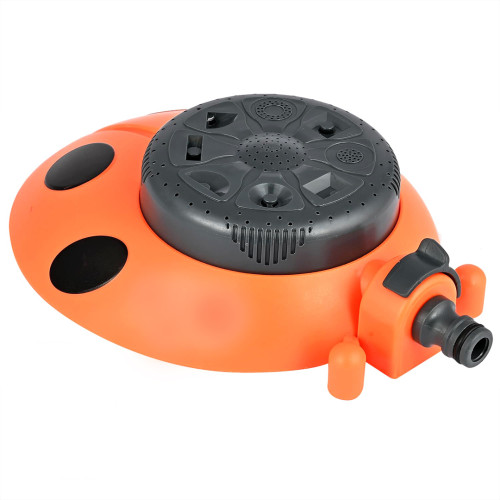 BKR 8-Function Ladybug Sprinkler – Adjustable Garden Water Sprayer with 8 Spray Patterns for Lawn & Plants- LG0379 