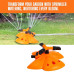 BKR® Plastic Butterfly Base Impulse Sprinkler – High-Range Watering, Durable & Efficient, Water-Saving Garden Sprinkler for Lawns, Agriculture & Irrigation- LG0089