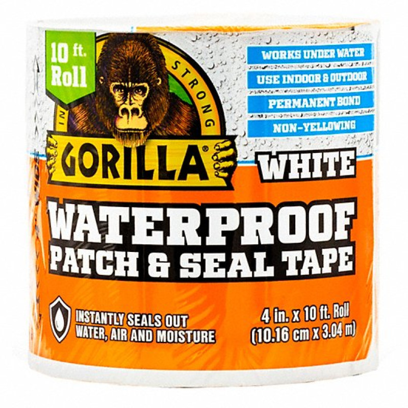 Gorilla Waterproof Patch & Seal Tape White