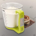 Digital Kitchen Measuring Scale with Temperature Volume Display – Multi-Unit Measuring Cup in Kg Lbs Ounce with LCD Backlit Screen- HM0196