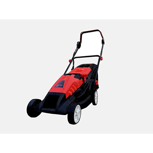 BKR® 16-Inch Electric Lawn Mower with Rotary Blade | 1600W Powerful Motor | Adjustable Cutting Height | 45L Grass Collection Box | 26-65mm Cutting Height Comes with 6 Months Manufacture Warranty LG0862