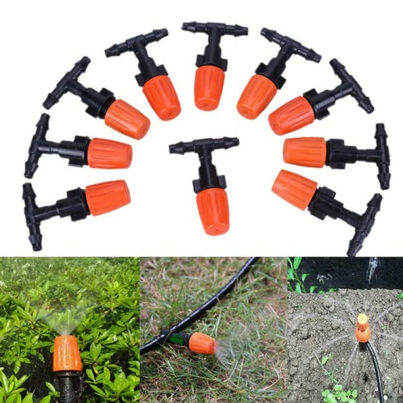 BKR® Automatic Watering Sprinkler System  Pipe Set With Extra Fittings for Multi- purpose uses LG0654