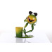 Wonderland Gangnam Frog with Specs Planter/Pot (Home Decor, Garden Planter, Kids Decor)-LG0140