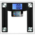 High Accuracy Digital Weigh Scale with 4.3" Large Backlight Display and Step-on Technology, Black- HM0197