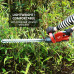 BKR Cordless Hedge Trimmer, 20V, 48 cm Dual Action Blade, 14mm Cutting Capacity, 4.0Ah Battery for Garden Trimming Lightweight Design with Safety Features and Accessories- LG1150