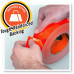 Gorilla 6004002DF High Visibility Duct Tape, Blaze Orange