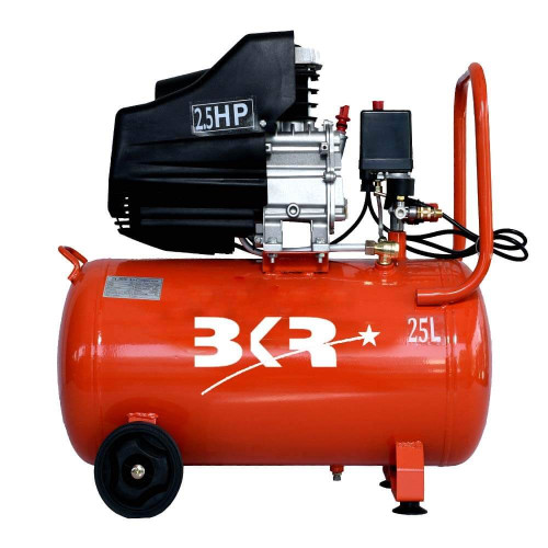 BKR® Iron Portable Air Compressor 25 Liter with Powerful 2.5 HP Induction Motor  WS0523