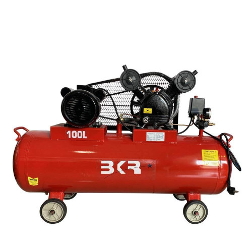 BKR® Portable Air Compressor 100 Liter Of Capacity With Induction Motor WS0526
