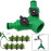 BKR Y Type 2 Way Connector 3/4 Inch Female Inlet Connect and 16 mm Male Outlet (Green)