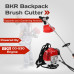 BKR® Petrol Brush Cutter CG-530 Back Pack 52cc & 2.4 Hp Agriculture Reaper With Paddy Guard- LG0529