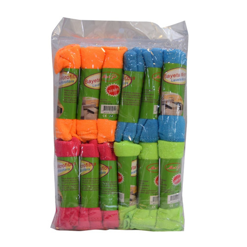 Cleaning Microfiber Cloth 12 pcs pack CA0058