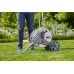 GARDENA 18542-20 Metal Storage Saving Frost Proof M Hose Reel Set
