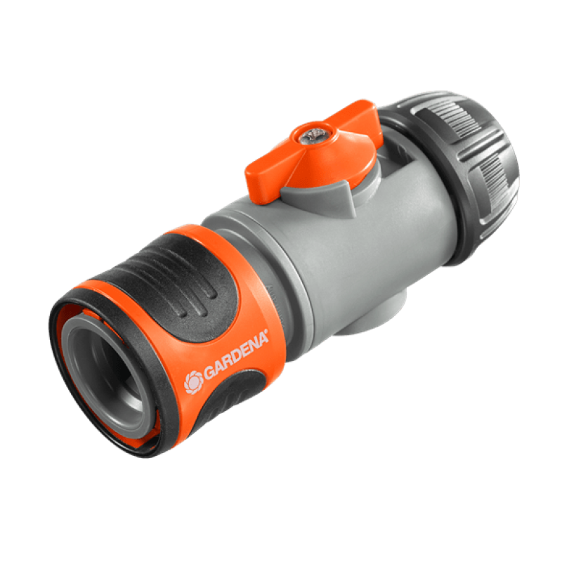GARDENA 2942-20 Hose Connector with Control Valve 13 mm (1/2")