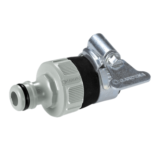 GARDENA 2908-20 Universal Tap to Hose connector with clamp 1/2"