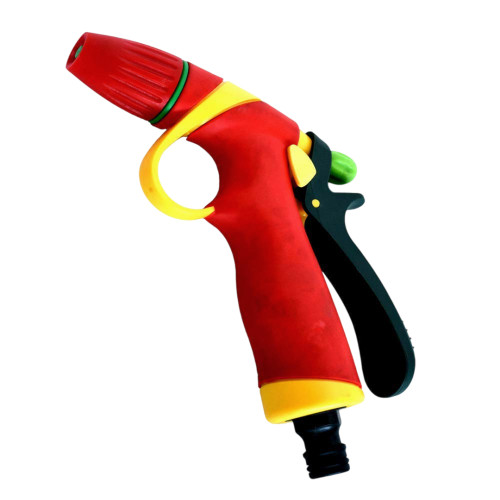 BKR Adjustable Garden Hose Spray Nozzle – Dual Mode Aluminum Sprayer with Ergonomic Lock Handle and Flow Regulator – LG0329 