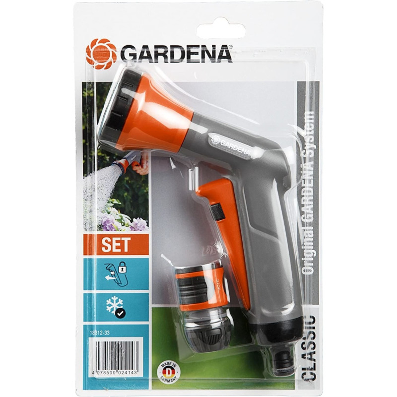 GARDENA 18312-33 Classic Spray Gun Set 