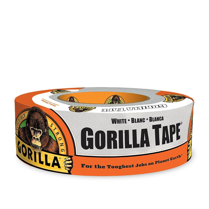Gorilla Strong Duct Tape White 1.88 inch x 30 yard - HM0540
