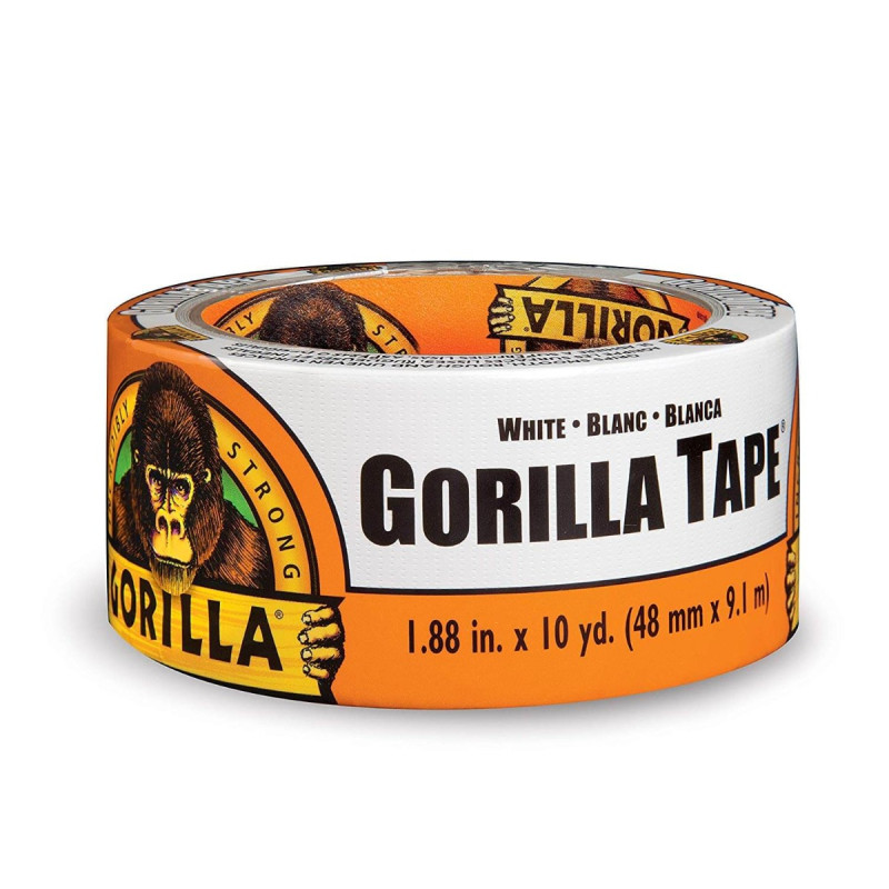 Gorilla Strong Duct Tape White 1.88 inch x 10 yard  - HM0539
