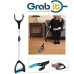BKR® Grab It Ratcheting Tool with LED Folding Grabber Stick Grab It Pick up Helping Hand Grabber LG0645