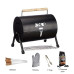 BKR® Charcoal Portable BBQ Grill for outdoor camping, parties | High quality metal long lasting and durable comes with all accessories | Make your moments memorable HM0158