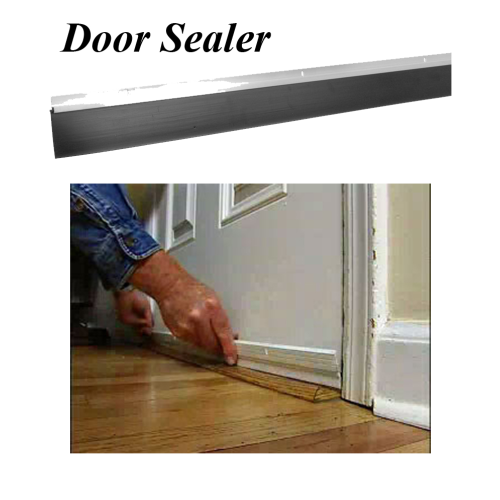 BKR® Door sealer pvc strip to stop insects, etc -HM0032