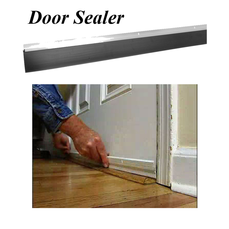 BKR® Door sealer pvc strip to stop insects, etc -HM0032