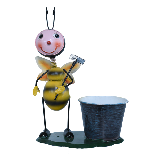 JAGAN HARDWARE Beetle Pen Stand | Flower Stand | Home Decoration Metal Beetle Organizer | Unique Tabletop Decor | Stylish Desk Accessory - LG0358