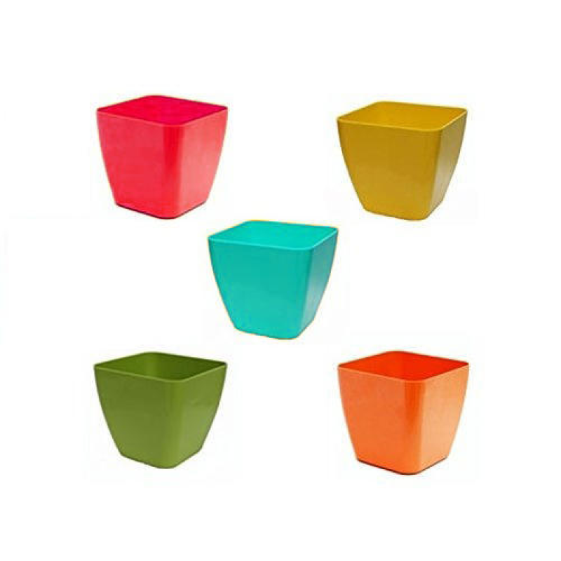 Big Blossom Pot 5" (Multicolour) Set of 5 Pcs - LG0432