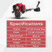 BKR® Honda Petrol Powered GX35 4 stroke 35.8cc Engine Displacement 4 stroke Sidepack Brush Cutter- LG0593