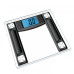 High Accuracy Digital Weigh Scale with 4.3" Large Backlight Display and Step-on Technology, Black- HM0197
