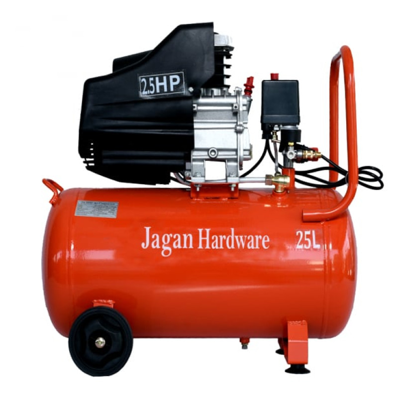 Portable Air Compressor 25 Litre Of Capacity & 2.5 HP Of Power - WS0516