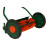 BKR® 12" Manual Lawn Mower with Side Wheel Eco friendly, Heavy duty and Made in India LG0810
