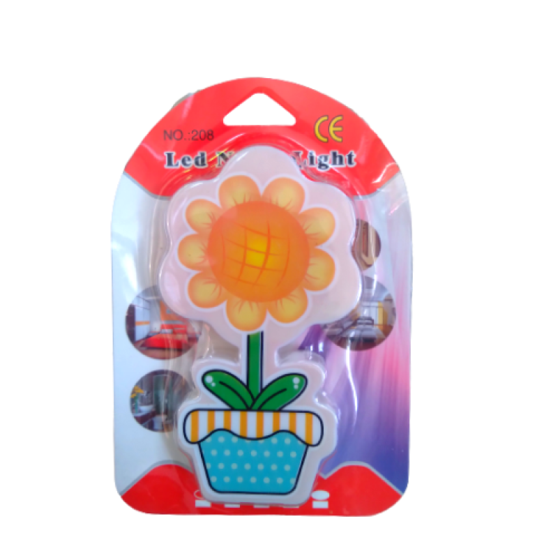 BKR Flower LED Home Decoration Night Lamp