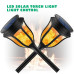 BKR® Solar Powered Garden Flame /Wall Pillar Light LG0644