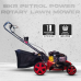 BKR® Petrol Power Rotary Lawn Mower 18 Inches 5.5hp Engine with Rear and Side Discharge Self Propelled LG0616