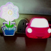 BKR Car LED Home Decoration Night Lamp