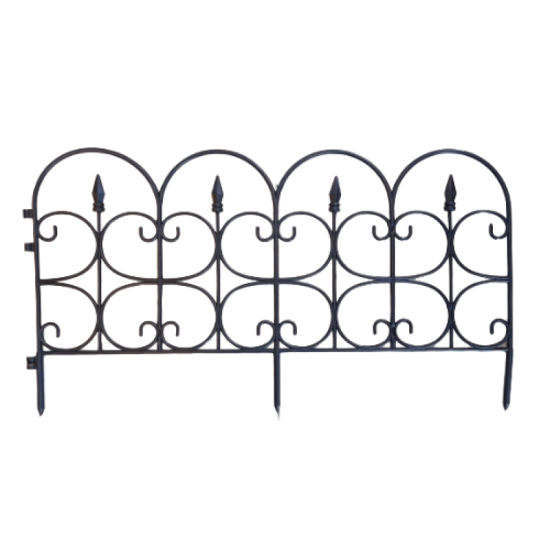 BKR Plastic Garden Border Fence (Pack of 1)