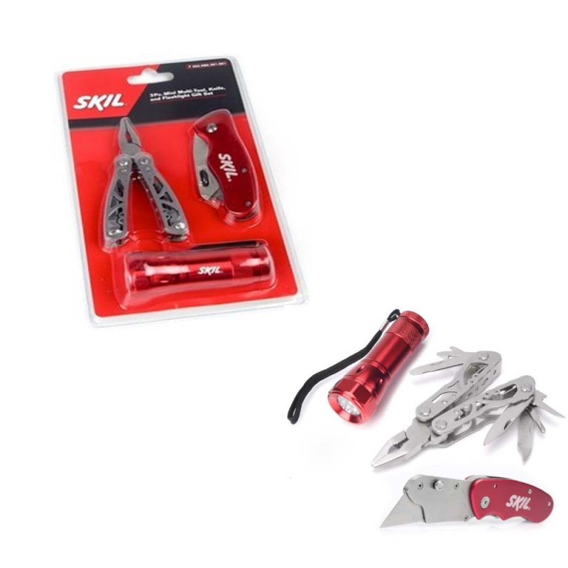 SKIL 3 Pcs Flashlight Tool Set - WS0221