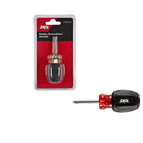 Bosch Skil Stubby Slotted Screwdriver Flat Head WS0211