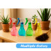 BKR Versatile Sprinkling Spray Bottle 4 pack– Multi-Color Handheld Spray Bottle for Plants, Cleaning, and Home Use, TR0012